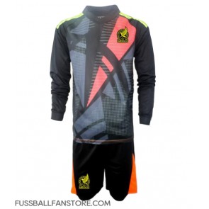 Mexiko Torwart Replik Heimtrikot Kinder Copa America 2024 Langarm (+ Kurze Hosen)